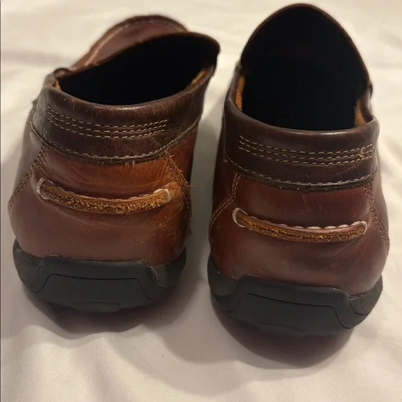 L.L. Bean 10W Men’s Leather Moc Boat / Driving Shoe - Picture 4 of 7